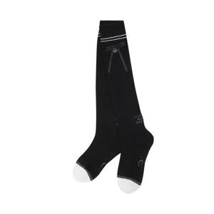 마스터바니  (421F1SC106) 여성 심볼 리본 투톤 논슬립 니삭스