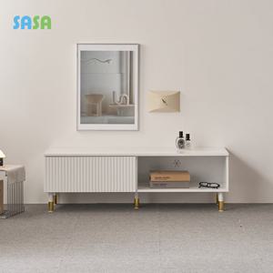 사사가구 엘루 템바보드 서랍선반형 1200 낮은거실장