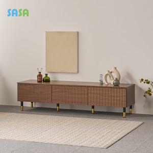 사사가구 엘루 템바보드 서랍형 1500 낮은거실장