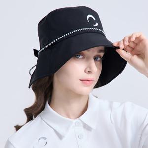 챌린저 여성 스트랩 포인트 메쉬 버킷햇 블랙 CHF1WCP6582BK