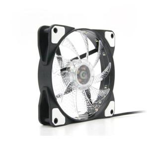 노트북쿨링패드 PC 케이스 쿨러 화이트 LED 시스템쿨러 120mm