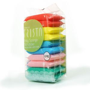 별표 폴리 스폰지 수세미 10매