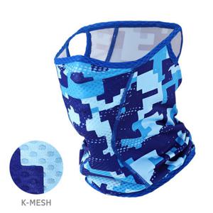 MCN 숨쉬기편한 자외선차단 쿨 넥워머 버프 카모블루