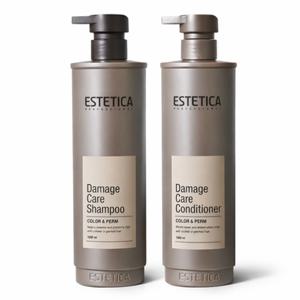 에스테티카 데미지 케어 헤어 샴푸 컨디셔너 린스 1000ml 대용량 미용실 퍼퓸 추천 염색 약산성 단백질 향기좋은