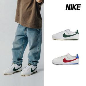 나이키 운동화 코르테즈 이지온 PS 아동화 화이트 그린/화이트 레드 2종택1