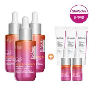 [스트라이벡틴] 매니아구성 레티놀 비타민 C세럼 30ml x 3개 (+SD크림10ml*3+C세럼 7ml*2 증정) (정가 330,000원)