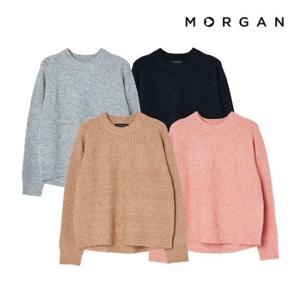 모르간 라운드 니트 4종