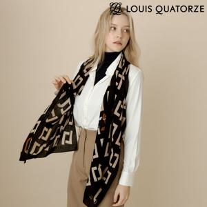 루이까또즈 울 롱 스카프 알토 블랙 2BPP453BL