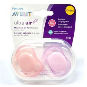 BN-SA 아벤트 울트라에어 0-6개월 공갈 젖꼭지 핑크