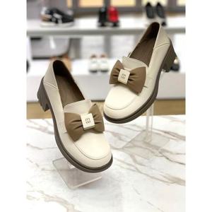 ANCER 세이브존08 천연가죽 왕리본 5.5cm 로퍼 ANGRP219