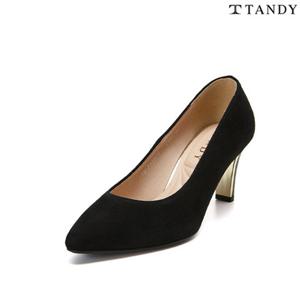 여성 세무 펌프스 구두 (굽 7CM) 719078_SA-101 블랙