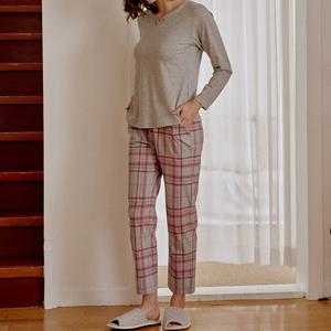 [비너스] 체크나염 여성 실내복 하의 VEP3854F