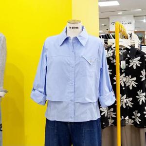 르피타 DP01 레이어드 롤업 셔츠 L243USH951