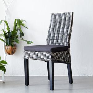 베스트리빙 아르톤 인테리어 카페 라탄 원목 식탁 의자 1개