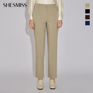 [쉬즈미스] 백 밴딩 슬림 팬츠_SWWSLO32020