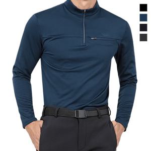 [BFL] 남성 스판 하프집업 기모 이너 티셔츠 Model No_CB4110