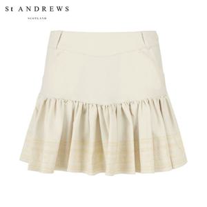 [세인트앤드류스] 여성 STA 프린트 미니 티어드 큐롯 스커트