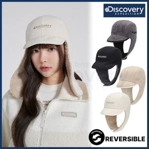디스커버리 24년 겨울신상 남성/여성/공용 어썸 리버시블플리스트래퍼햇/커플귀달이모자/방한모자 DXMIA DXCP5554N