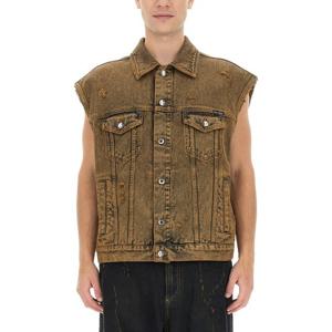 돌체앤가바나 데님 조끼 G9ANWD_G8JD8S9001