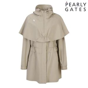 파리게이츠 (521E5JR111BG) 여성 패커블 레인 점퍼 & 후드 판초