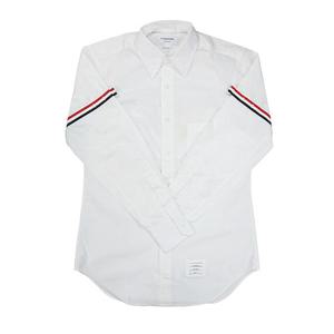 톰브라운 솔리드 포플린 암밴드 클래식 셔츠 화이트 MWL150E 03113 100