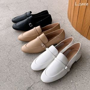 엘케이트 여자 로퍼 SM1609 낮은굽 천연소가죽 슈즈