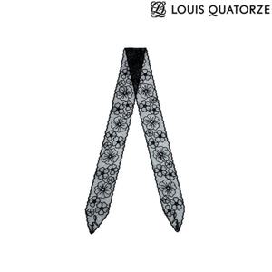 [루이까또즈] 로코코방도 레이스 스카프 블랙 (2ESB954BL)