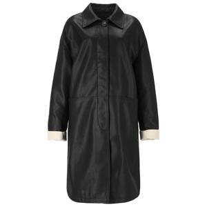 [에이비에프지]레더 맥카라넥 롱 트렌치 코트 APZ5FFL1G