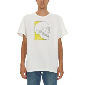 알렉산더맥퀸 스컬 프린트 반팔티셔츠 759448_QVZ300900