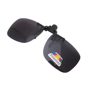 Polarized 편광클립 중형 선글라스 편광렌즈 블랙