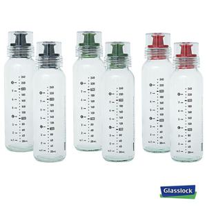 글라스락 오일병 240ml 2매입 기름병 오일용기 소스병 소스용기 유리오일병