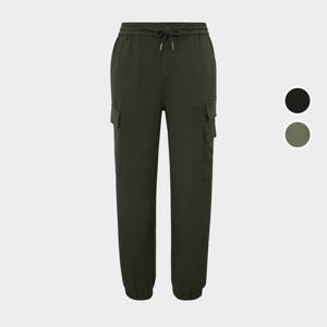 [버커루]남녀공용 스판기모 카고 조거 팬츠 B235Z5248P