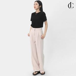 엘케이트 여자 슬랙스 기장선택 와이드 스판 직장인 팬츠 LABP001