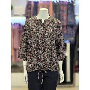 세리아 세이브존07 스트링 패턴 블라우스 256460