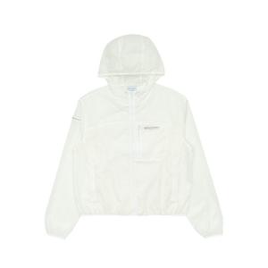 디스커버리 여성 프레시벤트 여성 포켓형 크롭 바람막이 자켓 DWWJ96053WHS