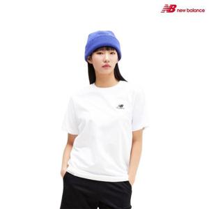 [뉴발란스]UNI 에센셜 스몰로고 반팔티 NBNEE21013 화이트