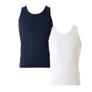 냉감기능 시원한 터치감의 아쿠아엑스 변화직 남성 민소매나시 런닝 WMV2414R