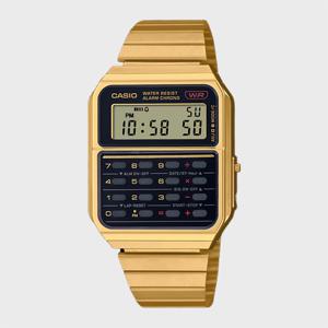 CASIO 카시오 CA-500WEG-1A 가제트 레트로 계산기시계 골드