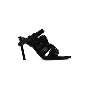 앤드뮐미스터 샌들 블랙 넬 뮬 241378F125001