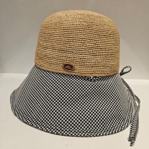 남녀공용 엘르 하모지 라피아 보넷 벙거지 ELE3UEN005