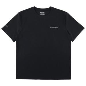디스커버리 남성 프레시벤트 우븐 트리코트 반팔티셔츠 DMRS6D053BKS