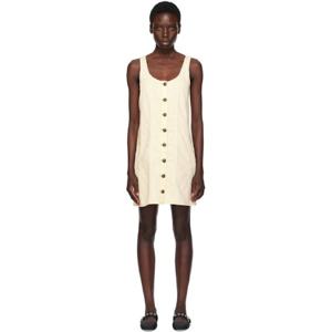 랙앤본 원피스 베이지 레이니 데님 미니 드레스 252055F052002