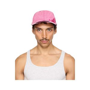 마틴로즈 볼캡 SSENSE 익스클루시브 핑크 롤 백 볼캡 252892M139001