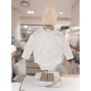 오가닉맘 (출산선물세트)미니네키배내수트모자세트 (MKFNBS02)