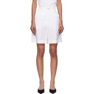 막스마라 반바지 화이트 술타노 슬랙스 쇼츠 251118F088008