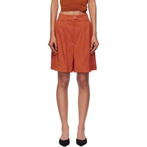막스마라 반바지 오렌지 술타노 슬랙스 쇼츠 251118F088007