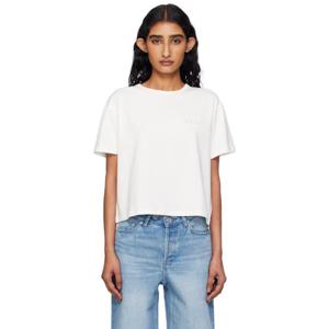 아페쎄 티셔츠 화이트 박시 쁘띠 VPC 티셔츠 252252F110005