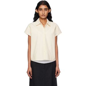 아페쎄 셔츠 오프 화이트 마리나 셔츠 252252F109003