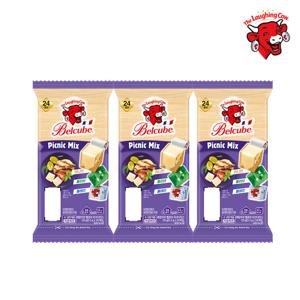 래핑카우 벨큐브 24큐브 125g 피크닉믹스 3팩