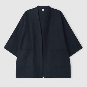 [리빌모아]남자 여름 오버핏 오픈 반팔 가디건 ET-CAH-Q002